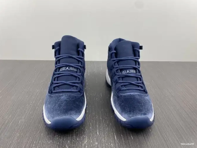 Cheap TBkick WMNS Jordan AR0715-441 Navy Midnight 11 Air Velvet 0524